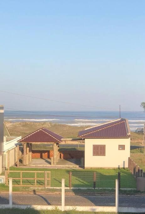 Villa Casa Beira Mar Balneario Gaivota Exterior foto